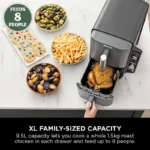 سرخ کن نینجا مدل SL400 ظرفیت 9.5 لیتری