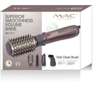 سشوار برس دار چرخشی مک استایلر مدل 1517