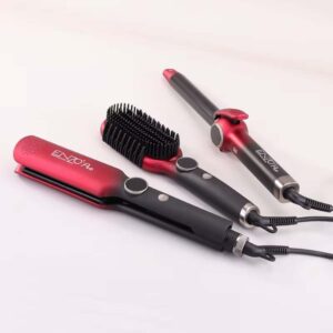 انزو ست کامل فر و صاف شلاقی، لخت کردن ENZO PROFESSIONAL SALON ITALY 3313