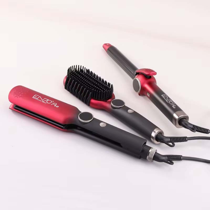 انزو ست کامل فر و صاف شلاقی، لخت کردن ENZO PROFESSIONAL SALON ITALY 3313