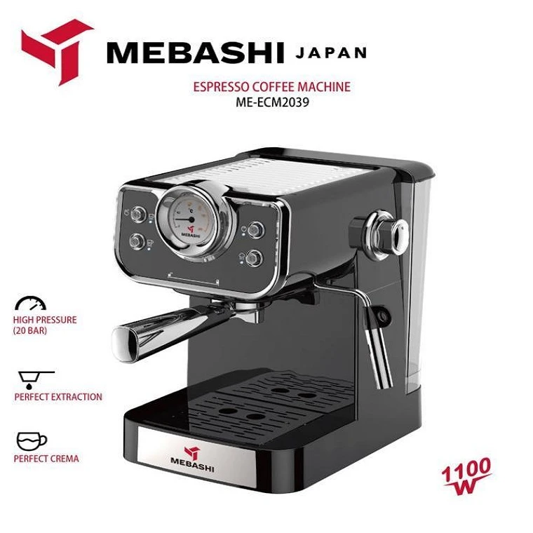 اسپرسو ساز 1500 میلیلیتر مباشی مدل ME-ECM2039
